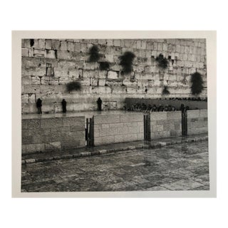Mikael Levin, Jerusalem, Israel Western Wall Ed of 5 Vintage Silver Gelatin Photograph Print For Sale