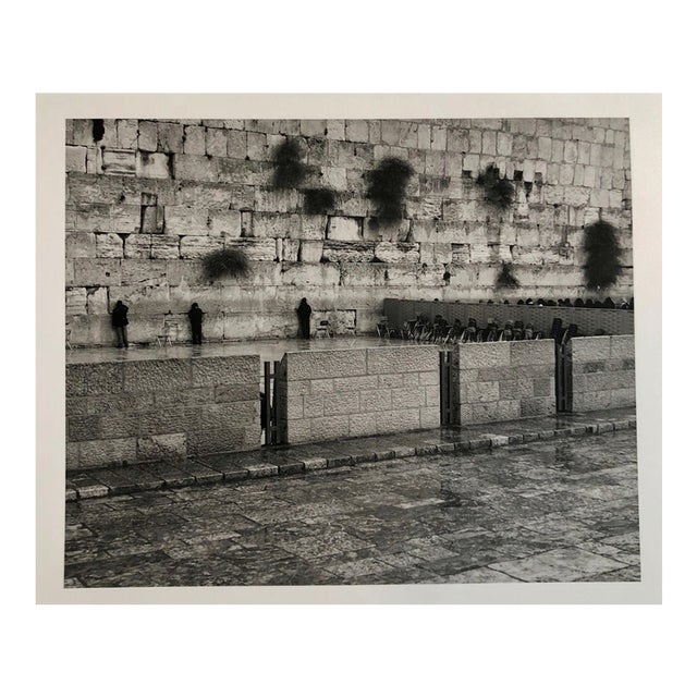Mikael Levin, Jerusalem, Israel Western Wall Ed of 5 Vintage Silver Gelatin Photograph Print For Sale