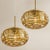 Amber Murano Glass Pendant Lamps, 1960s, Set of 2 For Sale - Image 17 of 18