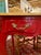 Red Louis XV Red Lacquered Writing Desk For Sale - Image 8 of 9
