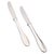 Dinner Knives in Sterling Silver and Stainless Steel by Evald Nielsen, 1930s, Set of 2 For Sale - Image 6 of 6