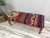 Handmade Turkish Kilim Upholstered Dining Bench For Sale In Raleigh - Image 6 of 9