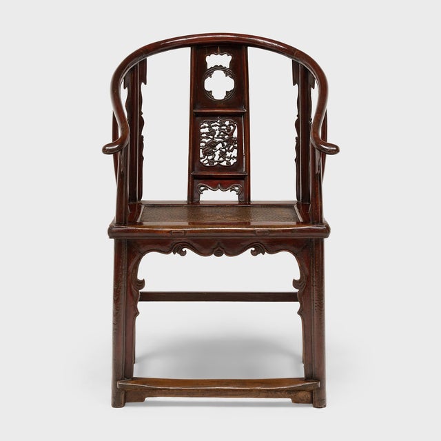 One of the most iconic designs of Chinese furniture is the roundback chair, also known as the horseshoe-back chair or...