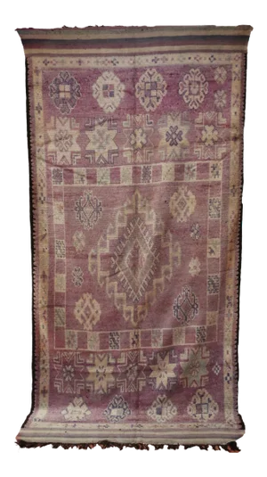 Moroccan Handmade Rug - 6'3" X 12'6" Ft