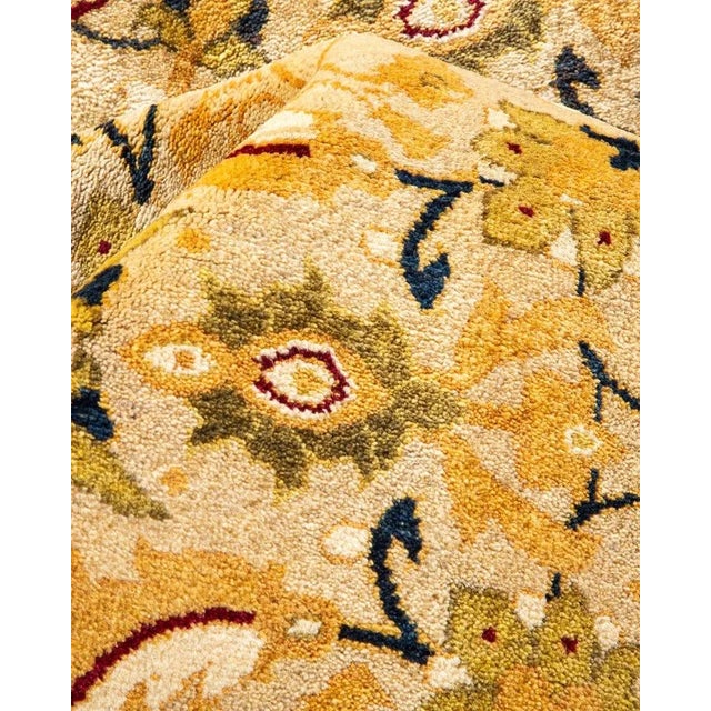 Textile Mogul, One-of-a-Kind Hand-Knotted Area Rug in Ivory, 8' 2" x 10' 3" For Sale - Image 7 of 8