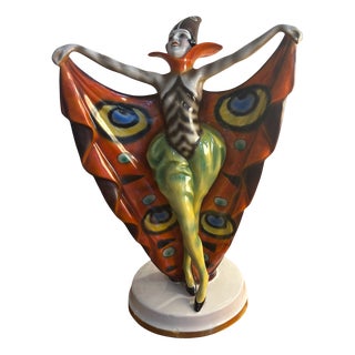 Porcelain Figurine Dancer by William Goebel, 1920s For Sale