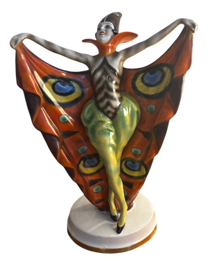 Porcelain Figurine Dancer by William Goebel, 1920s