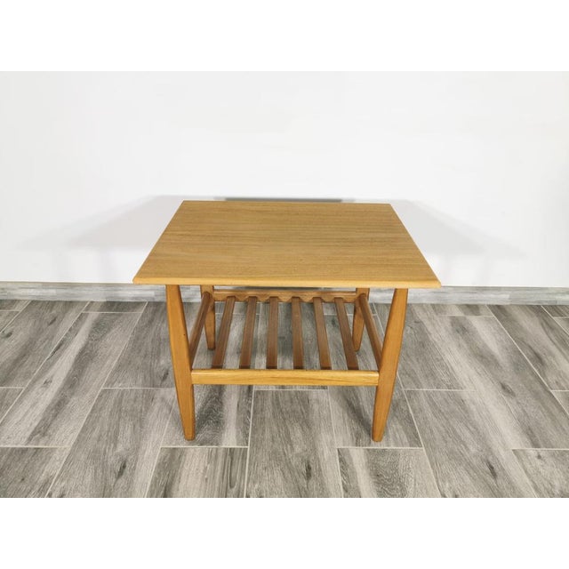 Mid-Century Brown Coffee Table For Sale - Image 11 of 16