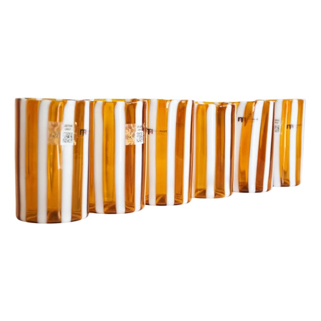 Glasses by Iskra for Ribes Studio, Set of 6 For Sale