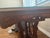 19th century Eastlake parlor table, walnut with burl inlays. In good condition.