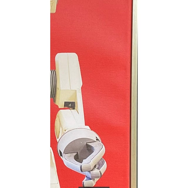 Robot Pop Art on Canvas, Framed For Sale - Image 4 of 5