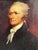 Title Alexander Hamilton Hand-Textured Portrait Print After John Trumbull in Vintage Frame For Sale - Image 4 of 11