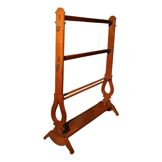 Clothing Rack in Teak For Sale