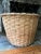 Large 19th Century American Oak Splint Basket For Sale - Image 9 of 9