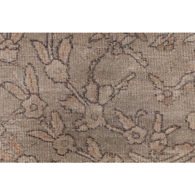 Early 20th Century Fine Antique Indian Handmade Wool Rug For Sale - Image 5 of 9