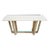 Paulina White Terrazzo Outdoor Console For Sale