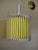 Mid-Century Modern Mid-Century Modern White and Yellow Iron Chandelier For Sale - Image 3 of 11