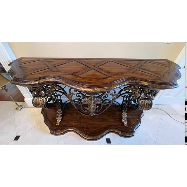 Marge Carson Montpellier Console Table Chairish