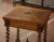 French 19th Century French Louis XIII Walnut Envelope Card Table With Drawer For Sale - Image 3 of 11