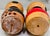 Vintage Japanese Wedding Kokeshi Dolls – Hanayome Bride & Mubuko Groom Folk Art Pair, Hand-Painted Wood For Sale - Image 10 of 10