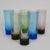 1960s Vintage Colored Glass Glasses, 1960s, Set of 6 For Sale - Image 5 of 5