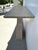 Currey & Co Demi Travertine Console Table For Sale - Image 9 of 9