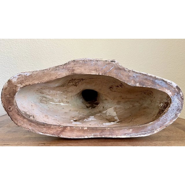 Renaissance Late 19th Century Antique Angelo Minghetti Majolica Italian Woman Bust After Francesco Laurana For Sale - Image 3 of 12