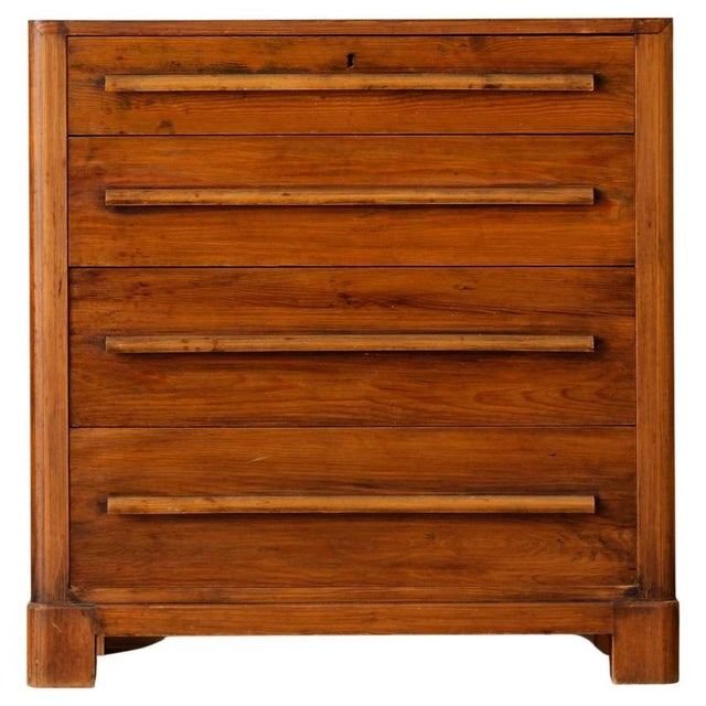 Vintage Swedish Chest of Drawers in Pine by Axel Einar Hjorth, 1930s For Sale - Image 6 of 6