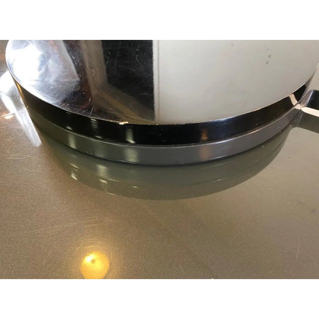 1970s Revolving Modern Lacquered Coffee Table For Sale - Image 9 of 10