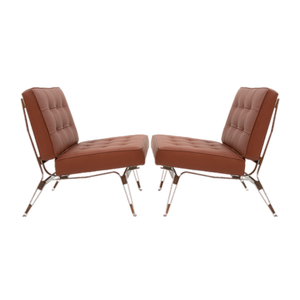 856 Lounge Chairs by Ico & Luisa Parisi for Cassina, 1950s, Set of 2