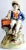 Antique Mid-19th-Century Staffordshire Figurine of a Boy, Monkey, and Organ Grinder For Sale - Image 13 of 13