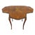 19th C French Inlaid & Marquetry Occasional Table With Bronze Gallery and Ormolu For Sale