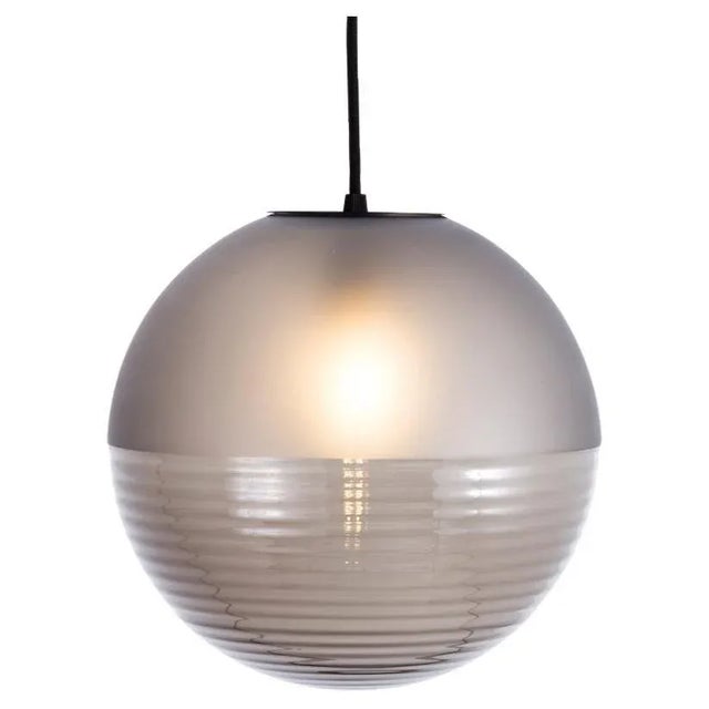 Stellar Big Smoky Grey Acetato Smoky Grey Pendant by Pulpo For Sale - Image 13 of 13