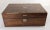 We are selling this nice rosewood veneered writing or stationary box. This box has very attractive exterior but is in need...