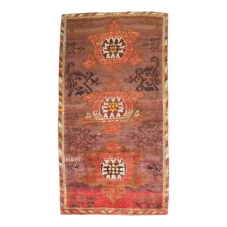 Vintage Zabihi Collection Turkish Gallery Runner - 6'6" x 12'7" For Sale