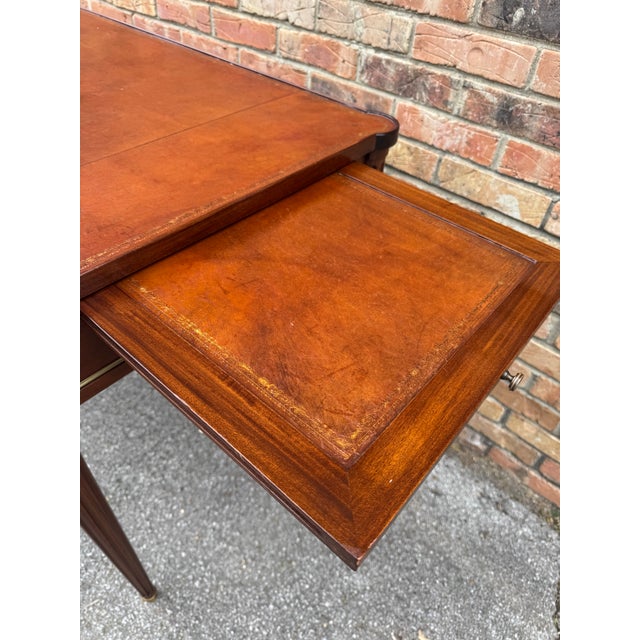 19th Century French Louis XV Leather Desk For Sale - Image 4 of 13