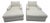Restoration Hardware Maxwell Chaises (Set of 2) For Sale