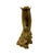 VTG 7” Solid Brass Floral Bud Vase Art Nouveau Tulip Flower Figural Decor (A-3). For Sale - Image 4 of 7