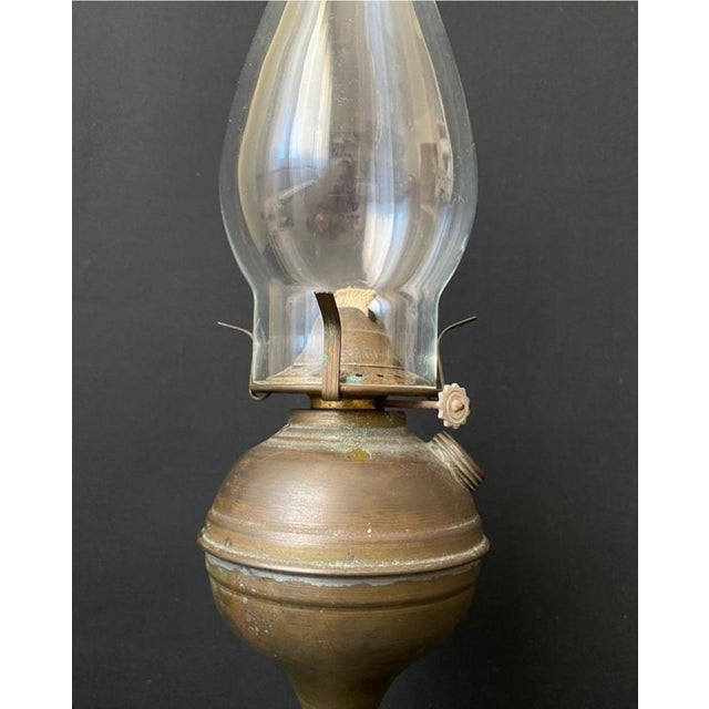Antique Oil Table Lamp, 1890s For Sale - Image 4 of 7