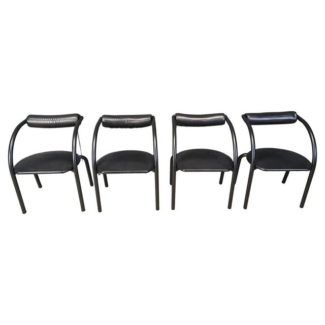 Postmodern Dining Chairs, 1980s, Set of 4 For Sale - Image 14 of 14