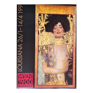 Judith I Exhibition Poster after Gustav Klimt, Vienna For Sale