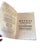 2010s Restoration Hardware Petite Tomes Parchment Handcrafted Books – Set of 5 Rustic Book Stack For Sale - Image 11 of 11
