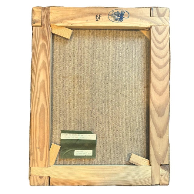 Mid 20th Century Camino De Santiago Painting on Canvas For Sale - Image 4 of 5