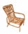 Mid-Century Modern Mid-Century French Riviera Rattan and Bamboo Armchair, Italy, 1960s For Sale - Image 3 of 9
