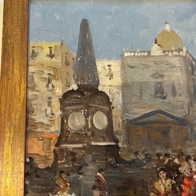 Mid 20th Century Giuseppe Rispoli Original Painting For Sale - Image 4 of 8