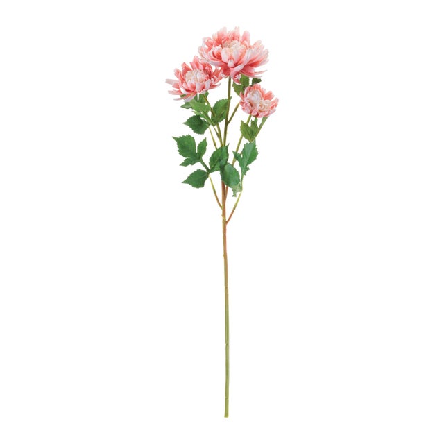 Bring timeless elegance to your home with this Soft Pink Mum Floral Spray Set. Featuring delicate pink chrysanthemum...