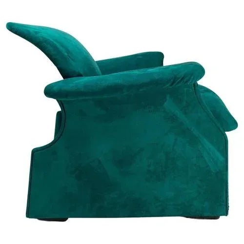 Sforzesca Armchair attributed to Studio Simon, 1980s For Sale - Image 10 of 10