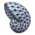 Andrea by Sadek Hand Painted Ceramic Shell For Sale