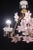 Pink Pink Flowers Murano Chandelier, 1970s For Sale - Image 8 of 12