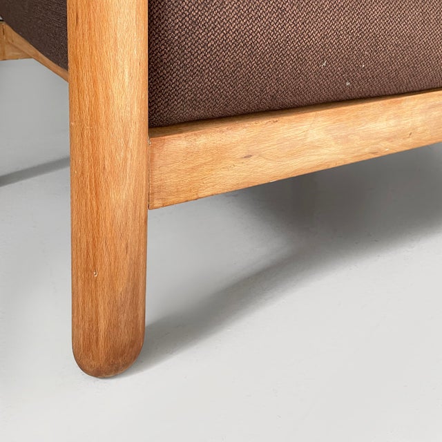 Mid-Century Modern Italian Loden Armchair by Vico Magistretti for Cassina, 1960s For Sale - Image 16 of 18